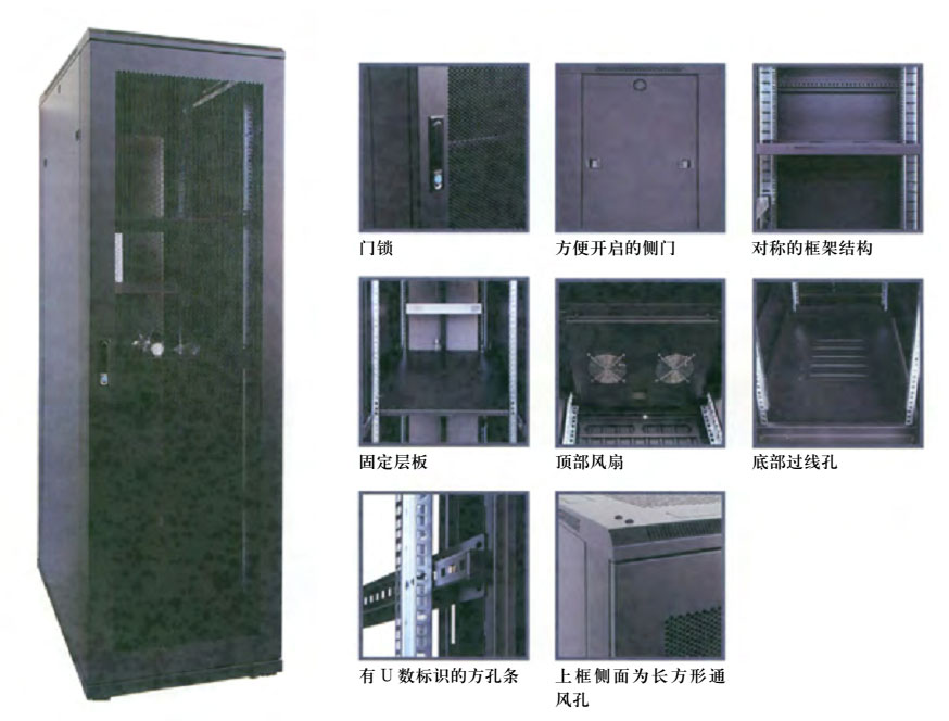 豪華B型網絡服務器機柜 DYB CABINET